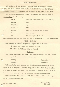 Ration books (4 Oct 1946)