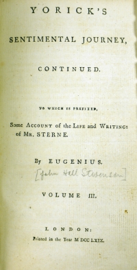1769 Vol 3 title page