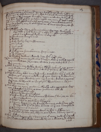 Guidelines for establishing a library, from MS K.38