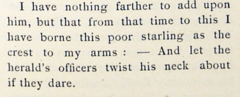 1894 absence of starling arms