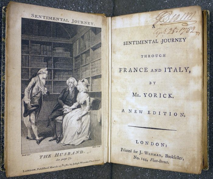 1782 title page and frontispiece