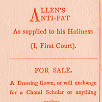 Adverts from LMBC entertainment programme (1902)