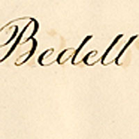 Pedigree of Timothy Bedell, wheelwright; his wife Mary Cook, and their descendan