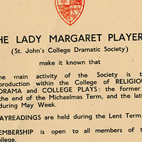 The Lady Margaret Players