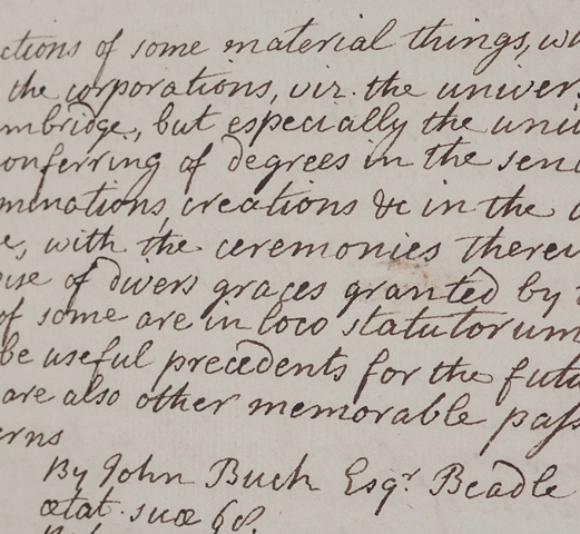 John Buck's Ceremonial Accounts, 1665