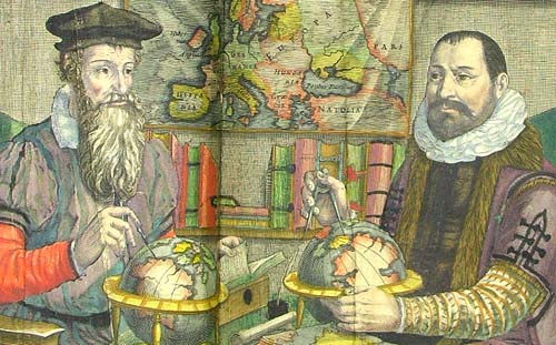 Gerard Mercator and Jodocus Hondius