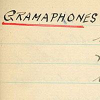 Gramaphones