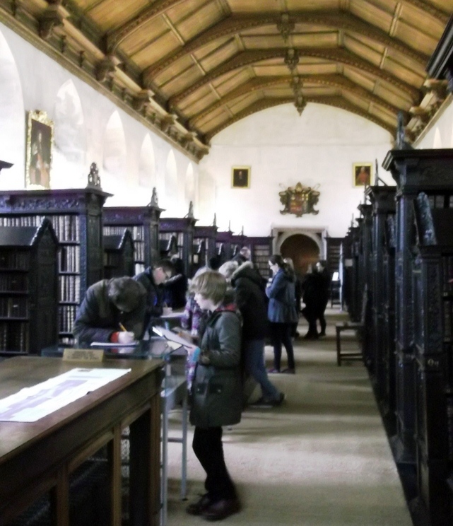 Pupils in the Old Library