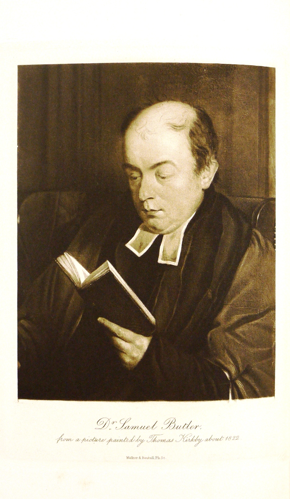 Portrait of Dr Samuel Butler