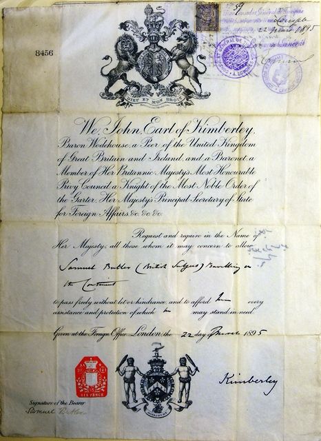 Passport document