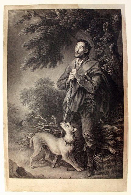 'The Woodman', after the painting by Thomas Gainsborough - IX/Folio3/7
