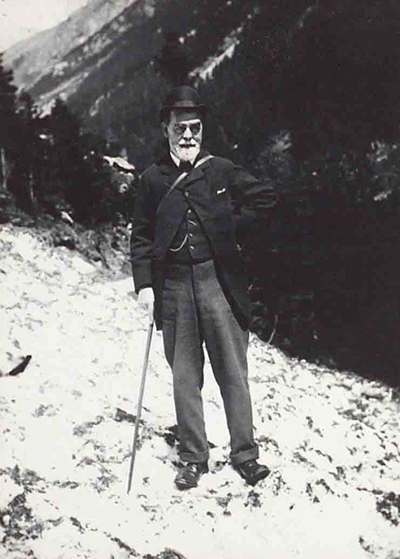 Butler on an avalanche. Maienthal', 1894