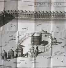 Engraving of the precinct at Mecca