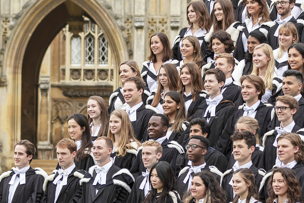 Students on Graduation day