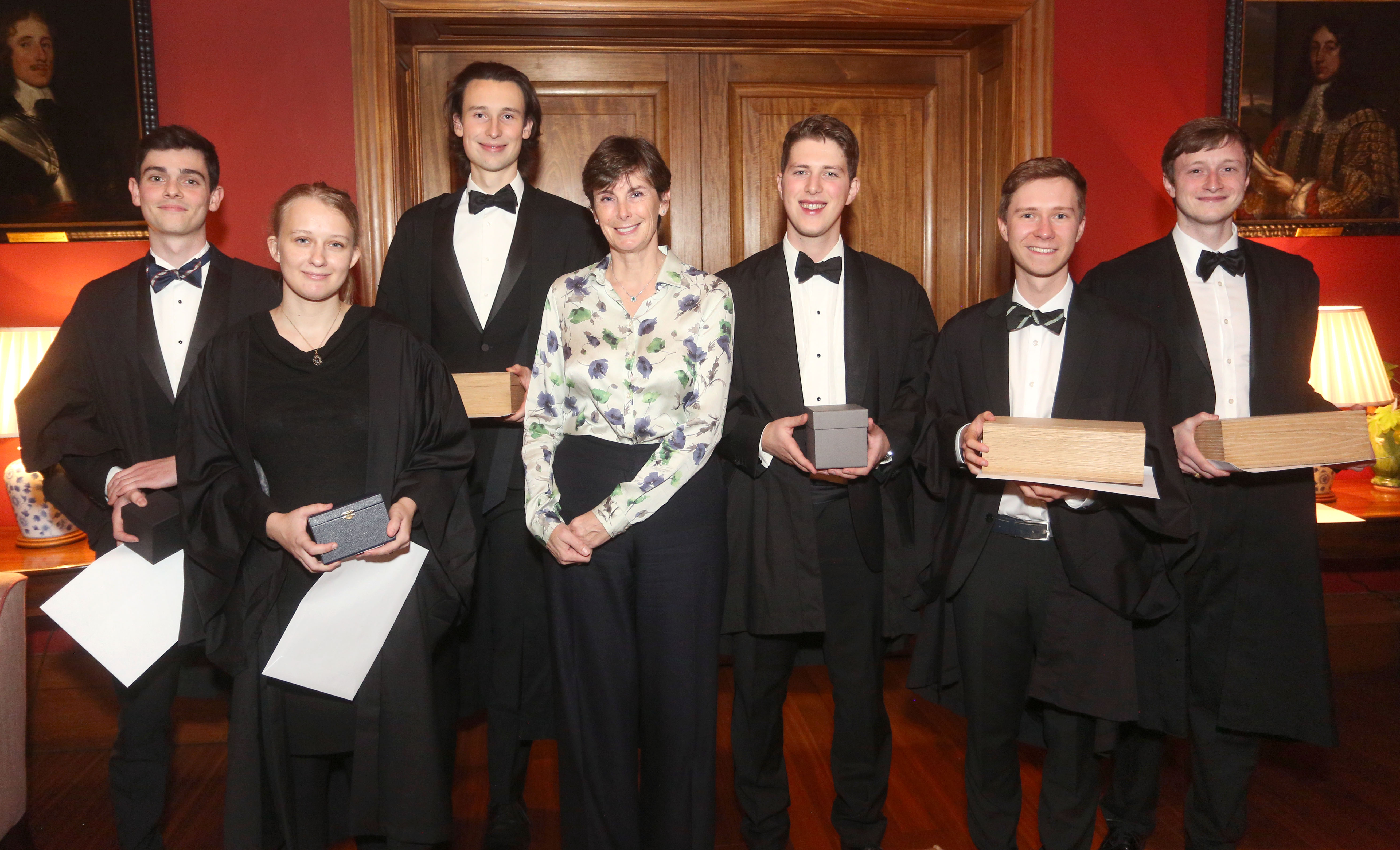 Heather Hancock with winners of Larmor Awards