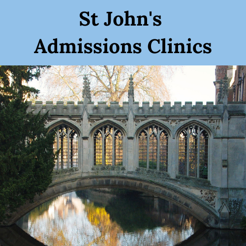 St John's Admissions Clinics 2022