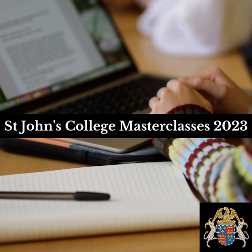 St John's Masterclasses 2023