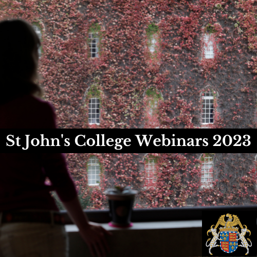 St John's Webinar Programme 2023 Logo