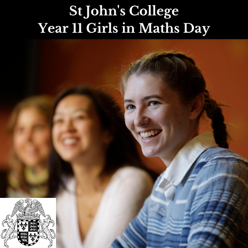 Three St John's students smiling