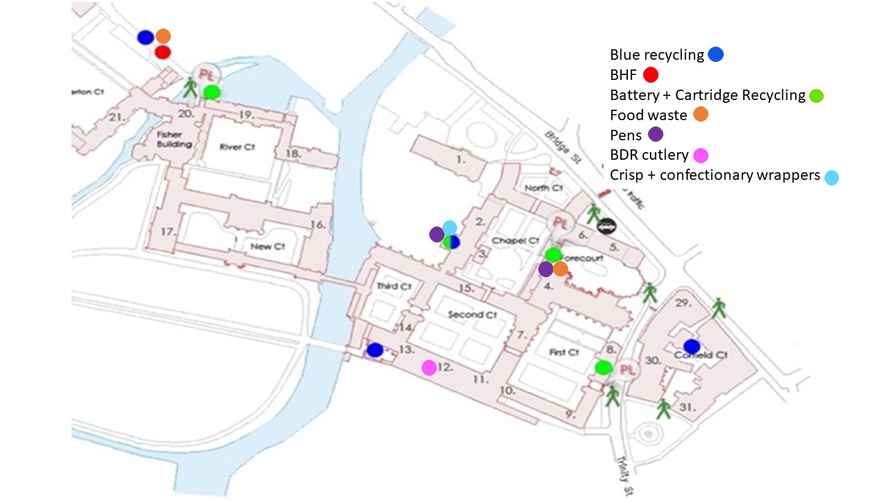 recycling points map