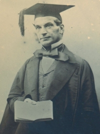 Photograph of Adams taken in 1856