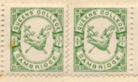 Queens' College stamp