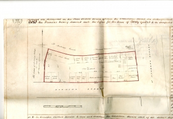 Plan of Birdbolt for Beales' lease (1862)