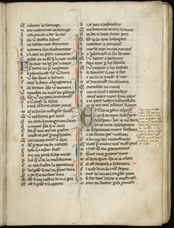 Folio 30r showing marginal annotations