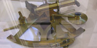 An eighteenth century sextant once used in the St John's College Observatory