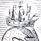 Detail from the title page of 'Sir Francis Drake Revived'