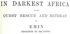 In Darkest Africa (titlepage)