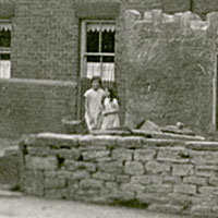 Milner's farm with children, Staveley, Derbyshire