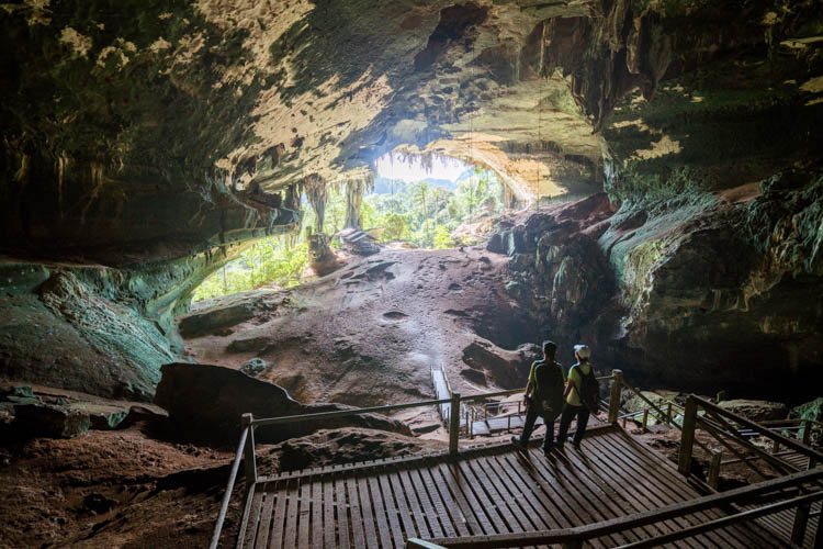 People in the Niah Caves