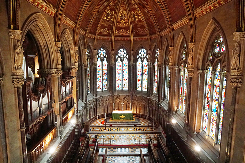 Interior of the College Chapel