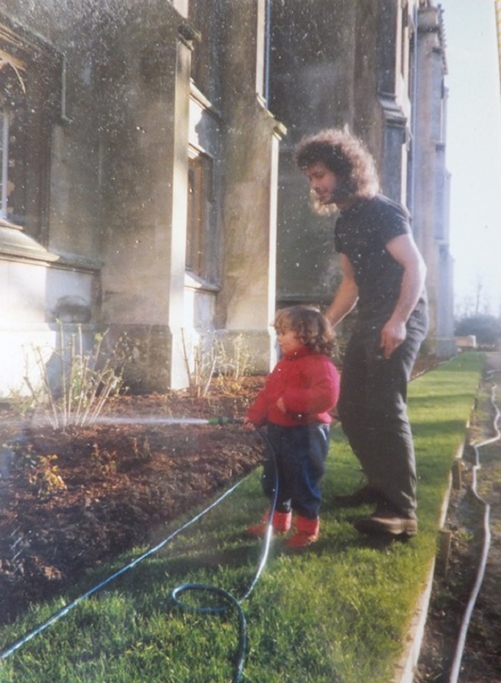 Adam Green and daughter Rosie