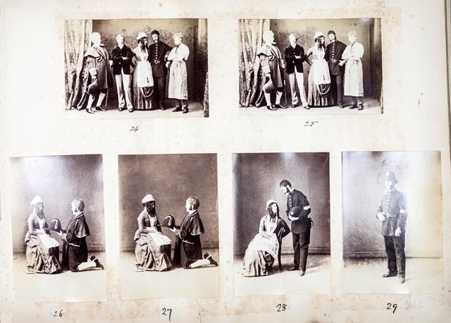 Pictures from the Thespids photograph album 1887