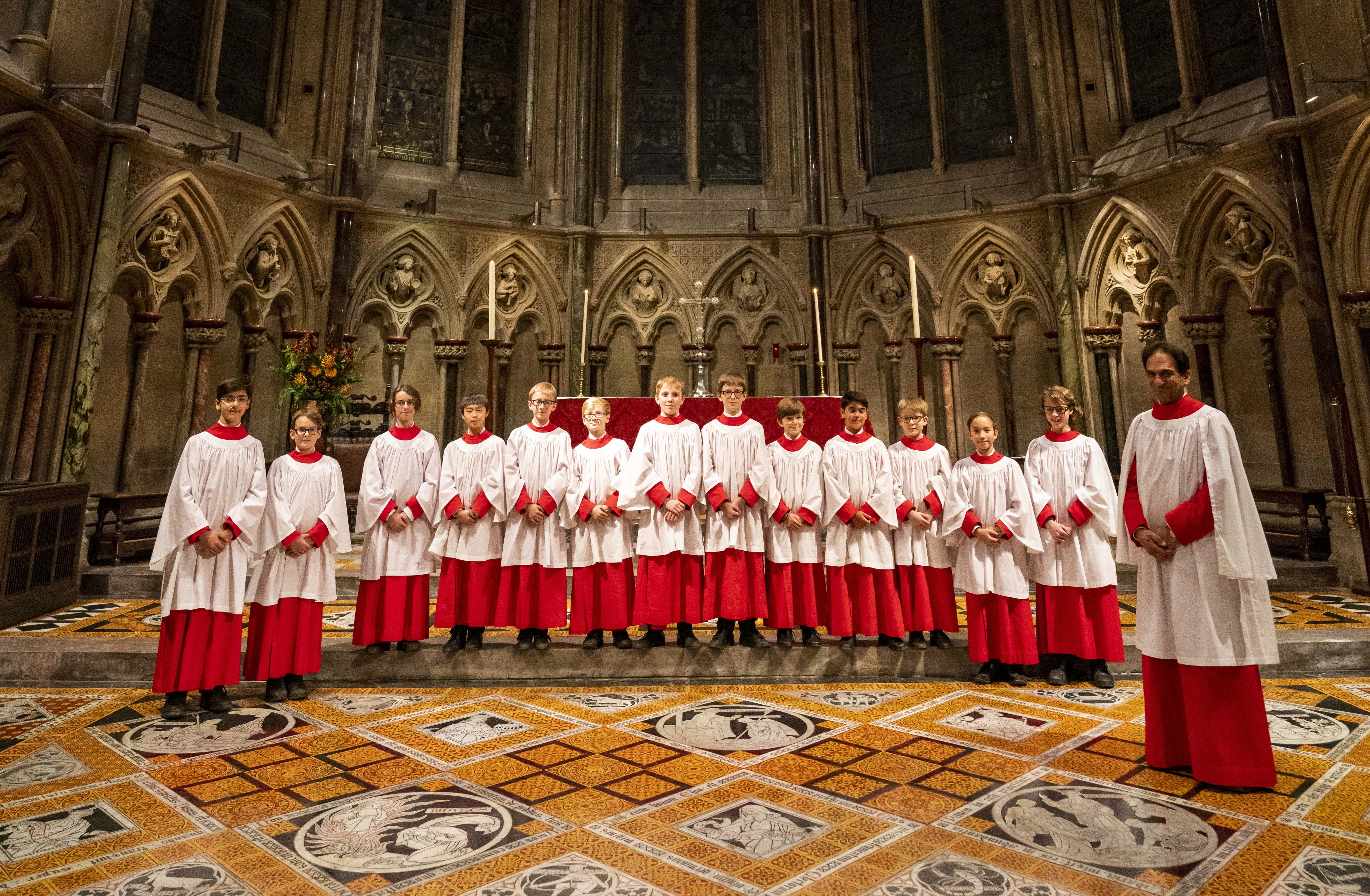 Andrew Nethsingha with The Choir of St John's