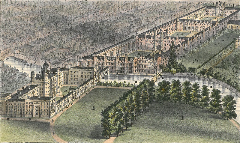 Aerial view, 1855