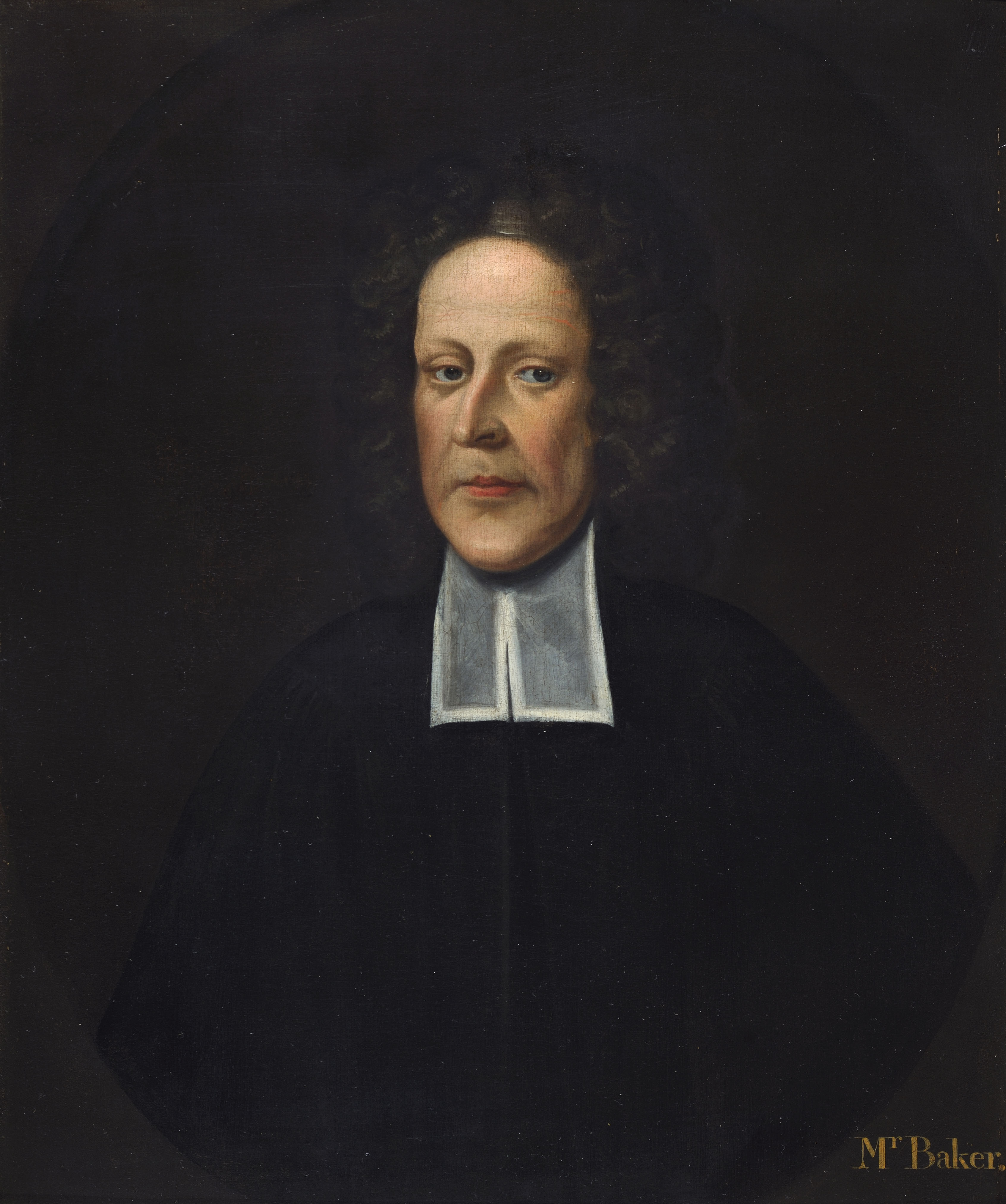 A portrait of Thomas Baker.