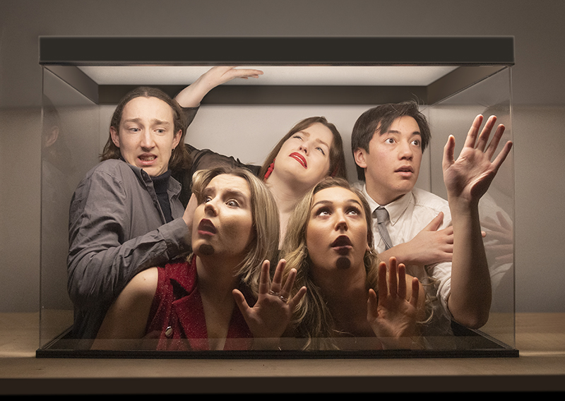 The Footlights cast of sketch show Look Alive