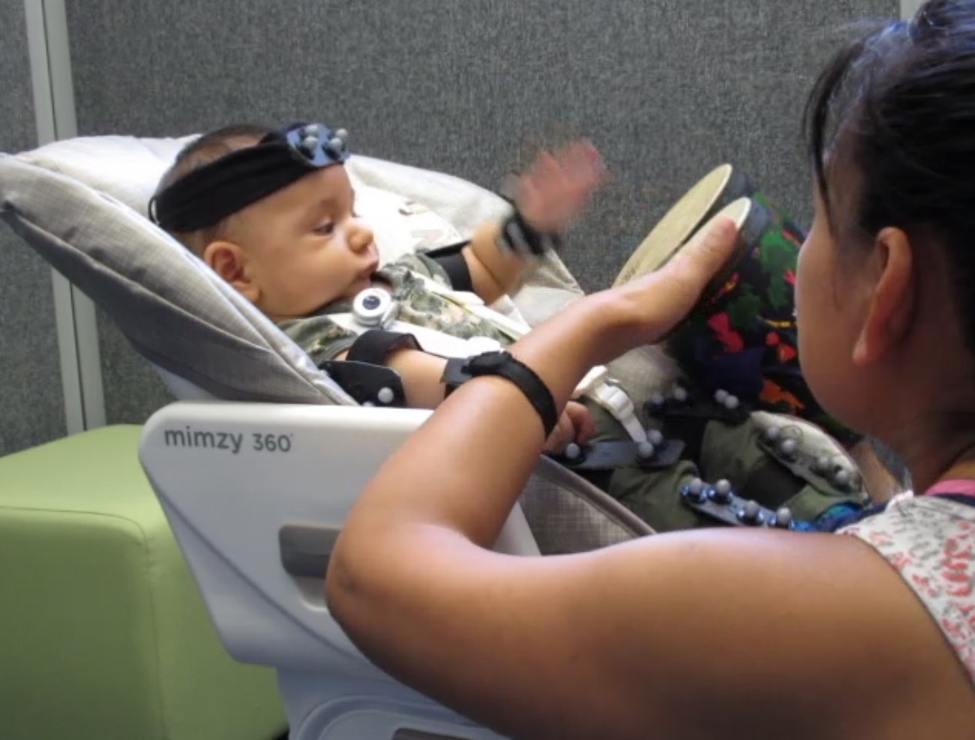 Baby drumming