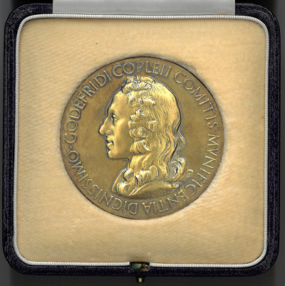 A picture of the Copley medal
