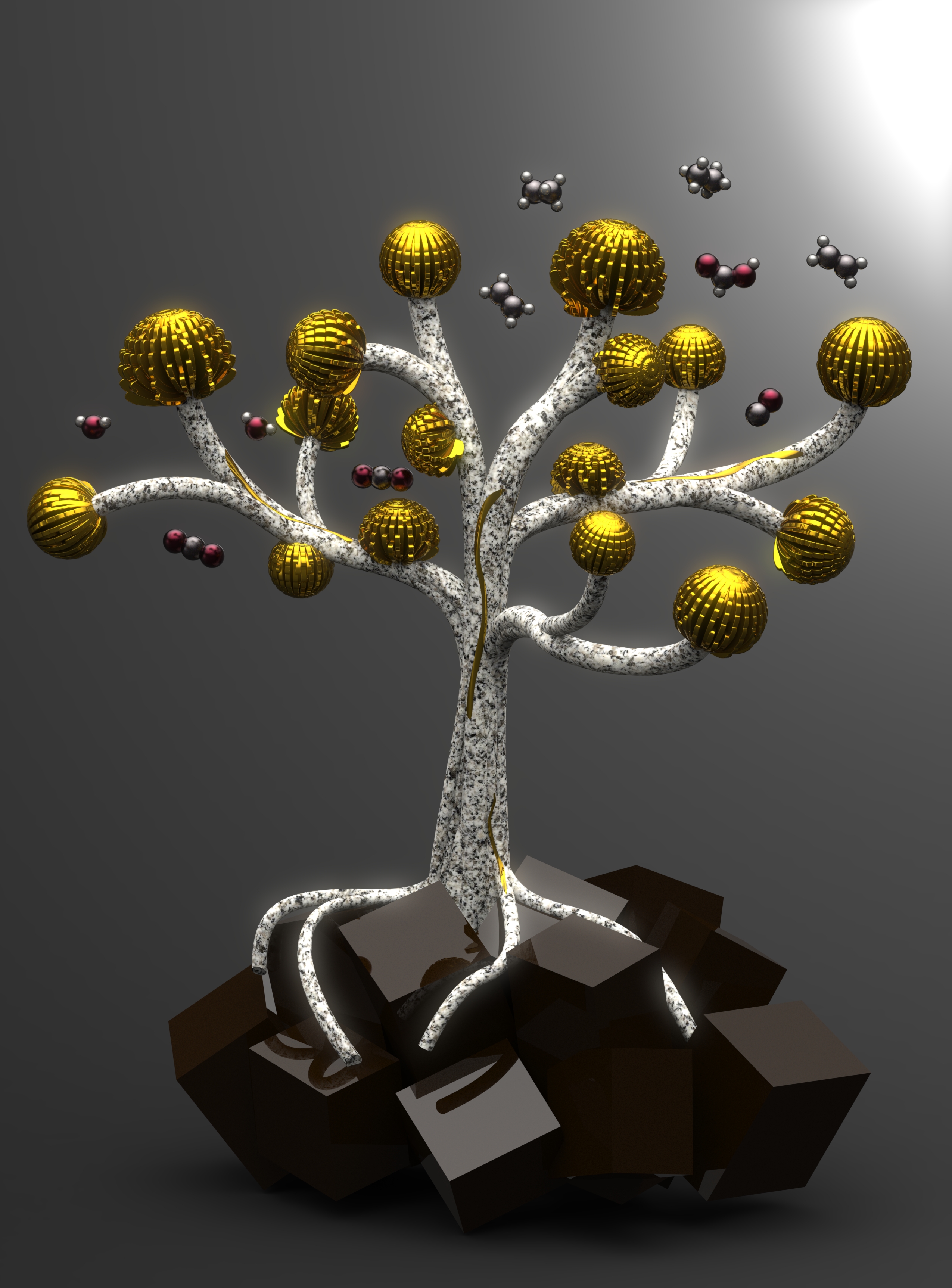 Tree nano-flowers