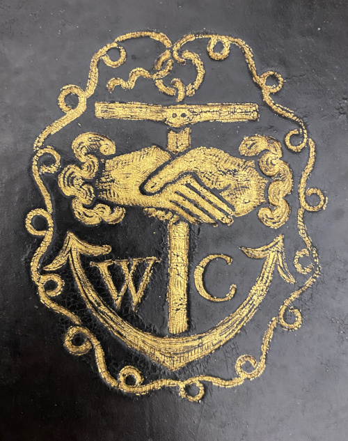 Binding Stamp of William Crashaw