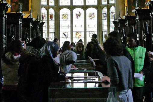 Pupils in the Old Library