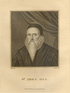 Engraving of John Dee