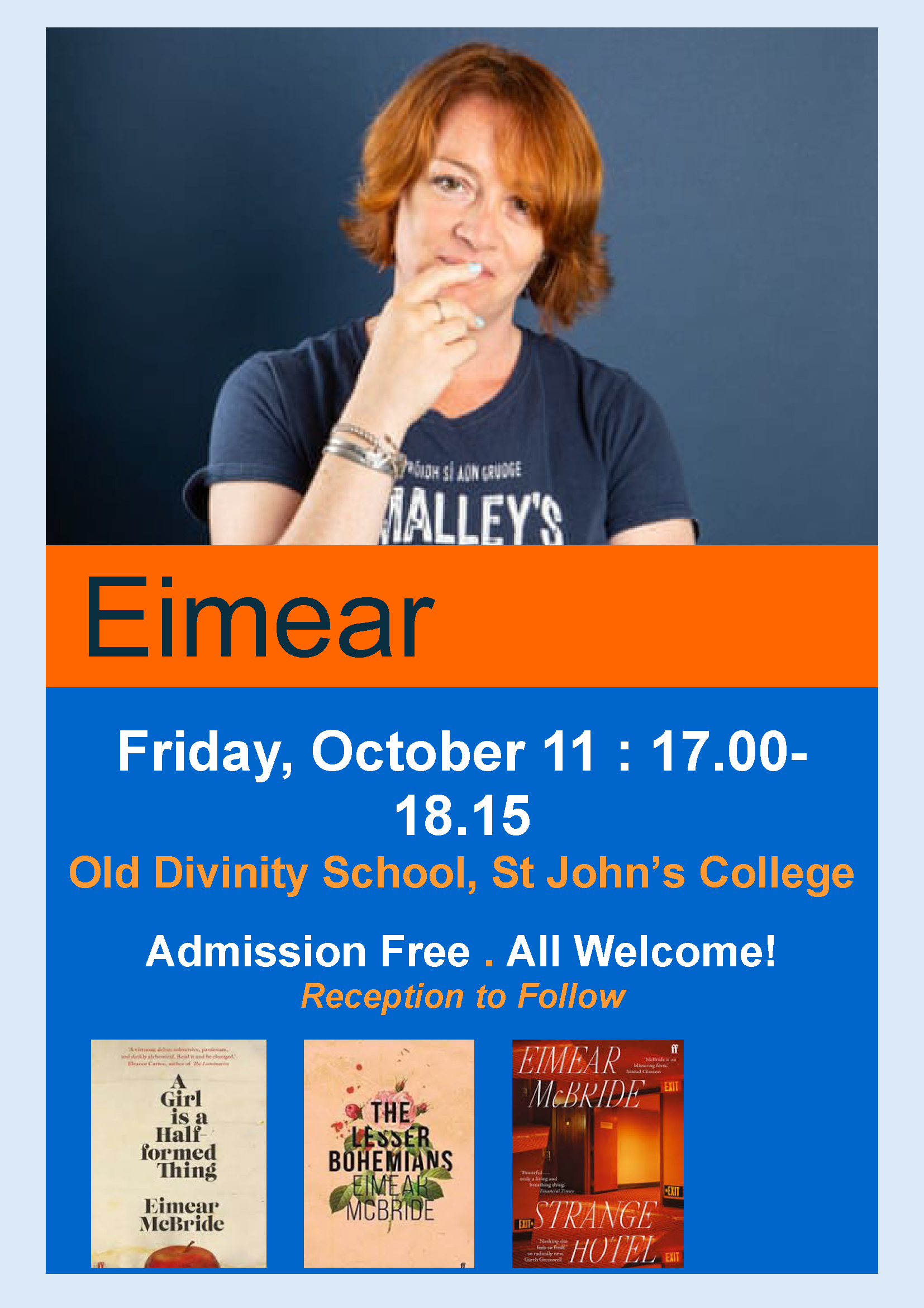 Eimear McBride poster