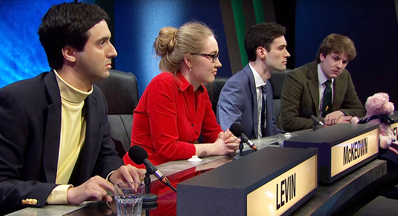 The 2018 St John's University Challenge team