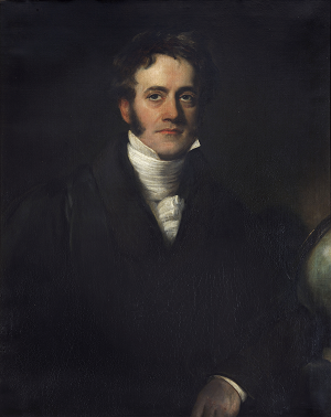 Portrait of John Herschel as a young man