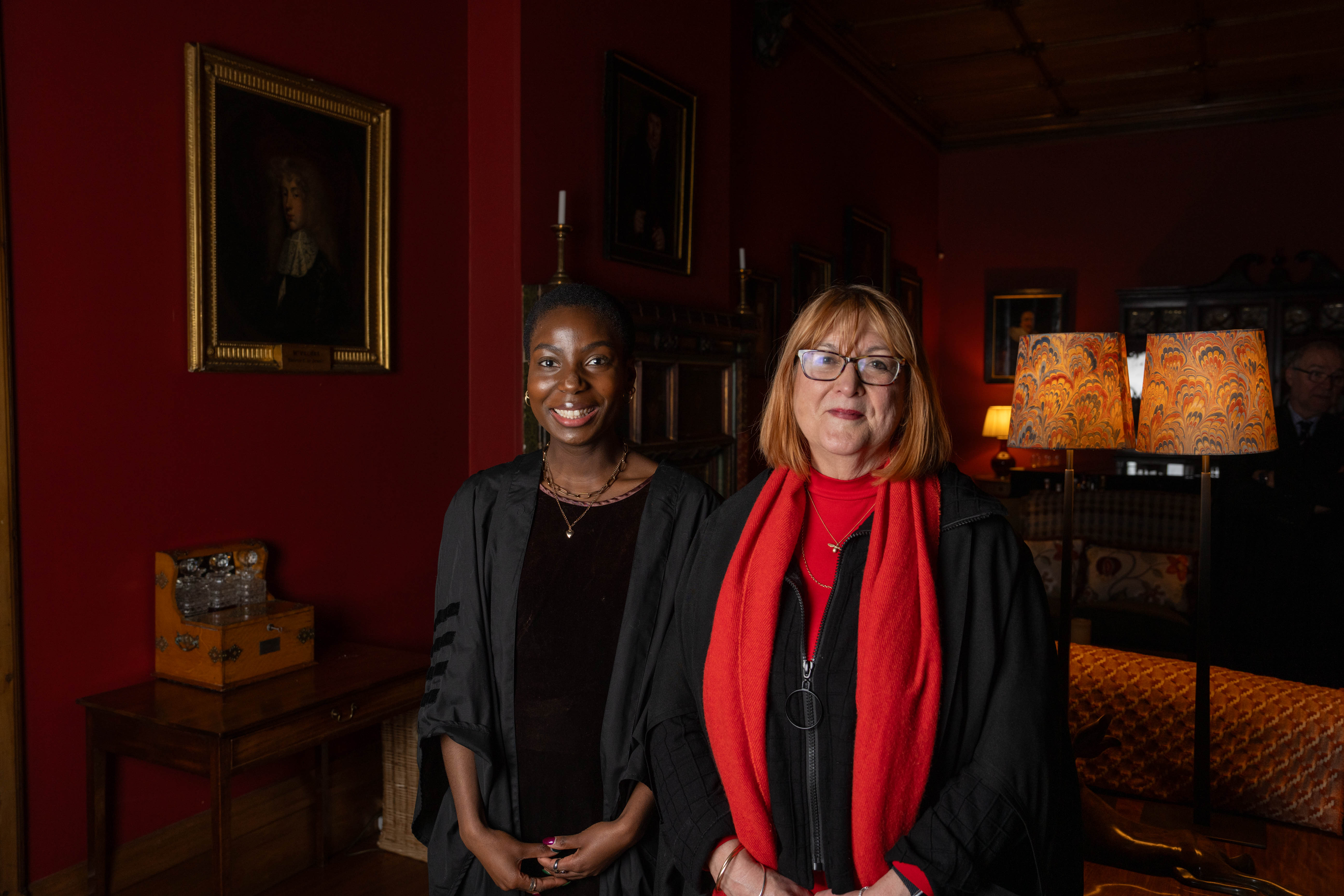 Hetty with Dr Morag Morrison-Helme Larmor Awards